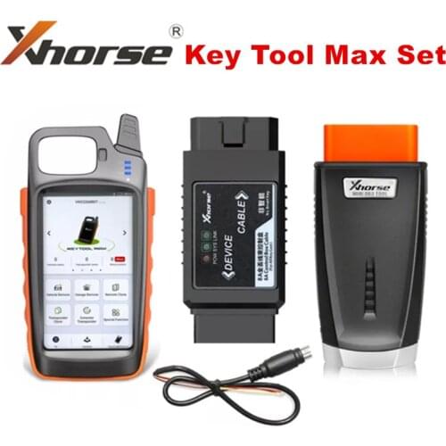 Xhorse VVDI Key Tool Max Key Programmer with VVDI MINI OBD Tool and VVDI for Toyota 8A Non-Smart Key All Key Lost for Choice