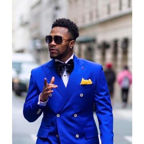 Handsome Mens Suits Groom Tuxedos Groomsmen Wedding Party Dinner Best Man Suits Blazer (Jacket+Pants+Girdle+Tie) NO:390