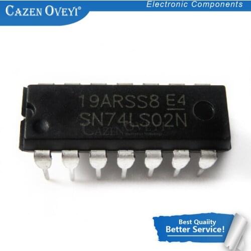 10pcs/lot HD74LS02P HD74LS02 SN74LS02N 74LS02 DIP-14 new original In Stock