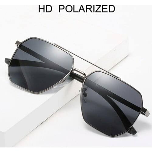 CLLOIO 2021 Polarized Square Business Sunglasses For Men Fashion Outdoor Driving Fishing Women Sun Glasses UV400 Gafas De Sol