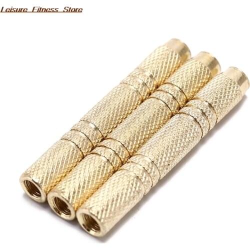 3pcs/lot Copper Plated Dart Barrel For Nylon/steel Darts Tip 47mm 16g 2ba Thread