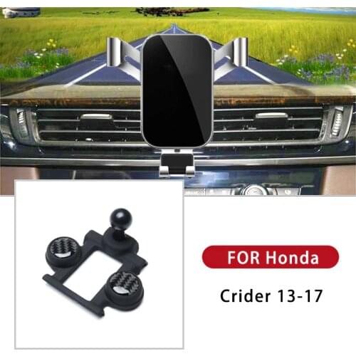 Car Mobile Phone Holder Special Mounts GPS Stand Gravity Navigation Bracket For Honda Crider 2013 2014 2015 2016 2017 Auto Style