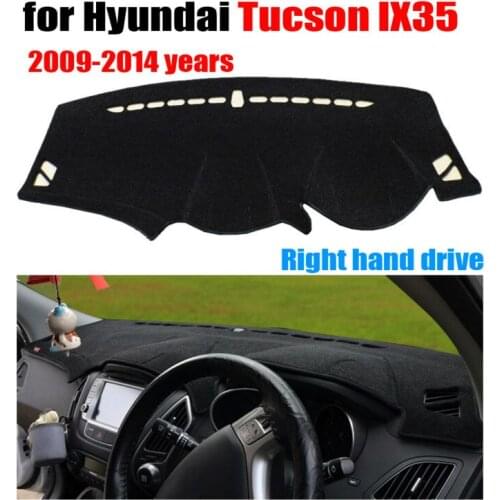 Free shipping!!! Car dashboard cover mat for Hyundai Tucson IX35 2009-2014 Right hand drive