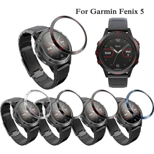 For Garmin fenix 5 Case For fenix 5 classic fashion sport style Bezel Ring Styling Case Adhesive Cover Protection fashion Bezels