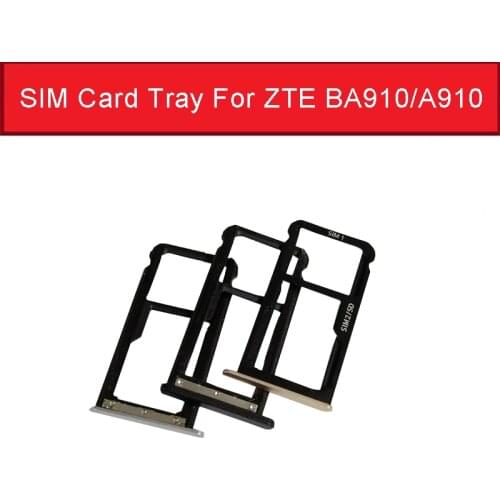 Micro SIM Card Tray Holder For ZTE Blade BA910 A910 SIM SD Card Reader Slot Socket Adapter Replacement Parts
