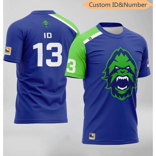 OWL E-Sports Hooreg Vancouver Titans Team Uniform Player Jersey Game T Shirt Customized ID Men Women T Shirts Fans Tees Shirt