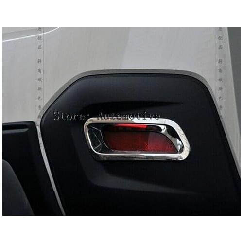 Chrome Front Fog Light Lamp Cover Trim 2pcs For Subaru XV Impreza Hatchback 2012 2013 2014 2015 2016 2017