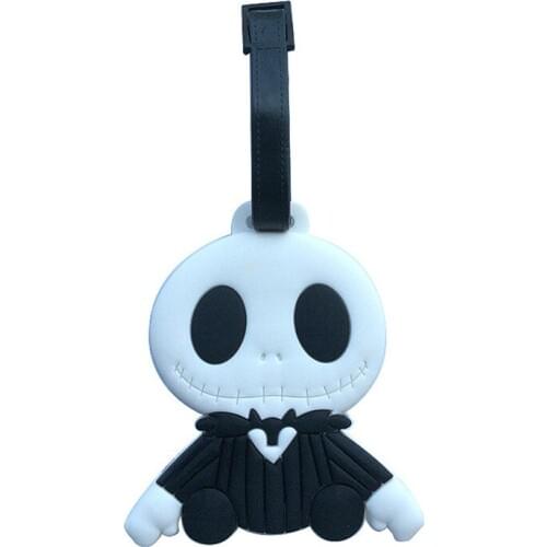 Nightmare Jack Anime Travel Accessories Luggage Tag Suitcase ID Address Portable Tags Holder Baggage Label New