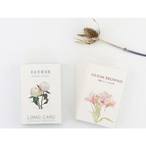 28 sheets/Set Mirabell Gardens Mini Lomo Postcard /Greeting Card/Birthday Letter Envelope Gift Card Message Card