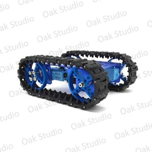 Mini T10R Smart Robot Tank Chassis Tracked Car Platform with TT Motor for DIY Robot