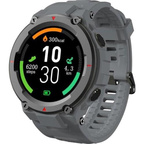 Men Boys Sport Smart Watch Running Wristwatch Heart Rate Monitoring Pedometer Messages Call Reminder for Cell Phones