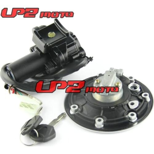 Motorcycle Lock Kits Ignition Switch Lock Tank Cap For Kawasaki ZX9R 1994-1999 ZX-7R ZX-7RR 1996-2001