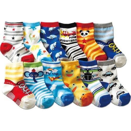 12 Pairs Childrens Tube Socks Thin Breathable Socks Boys Girls Mesh High Kid Student Socks Baby First Walkers Floor Socks Stock