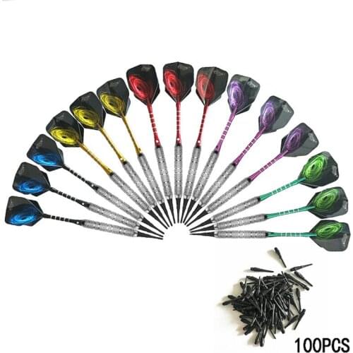 CyeeLife 3pcs/set Professional Soft Dart 18g Soft Tip Darts with Aluminum Alloy Shaft
