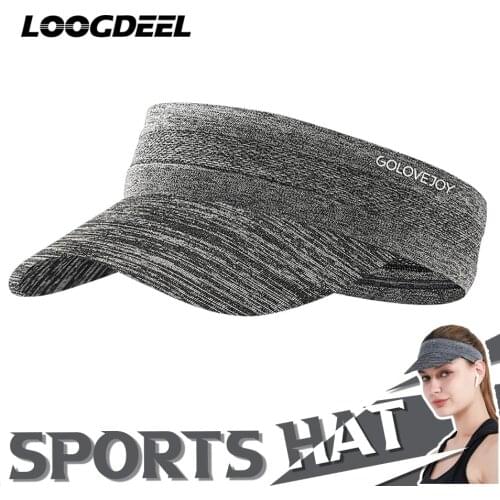 LOOGDEEL Outdoor Sports Hat UV Protection Sunshade Cool Lightweight Cap Cycling Headwear Running Fishing Fitness Men Women