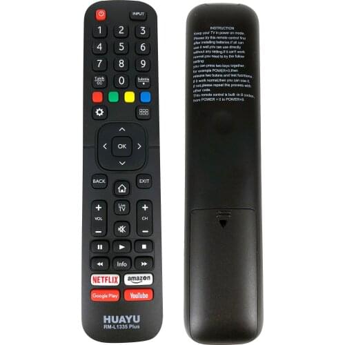Huayu RM-L1335 - Mando a distancia universal para Hisense LCD Smart TV EN-2H27HS EN-2H27 EN2B27 EN2X27HS EN2BB27H ER-22654