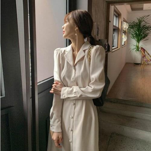 NEW Spring Girls Dress Women Cotton Long Sleeve Dresses Female Dress Vintage dress party Boho Robe Femme Vestido Autumn Pure