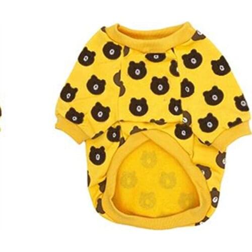 Winter Dog Hoodie T-shirt Poodle Bichon Schnauzer Pug French Bulldog Clothes Frenchie Welsh Corgi Shiba Inu Clothing Pet Outfit