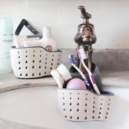 1Pcs Home Creative Sink Hanging Bag Kitchen Storage Box Faucet Sink Storage Basket Bathroom Supplies Box Kitchen Accessories