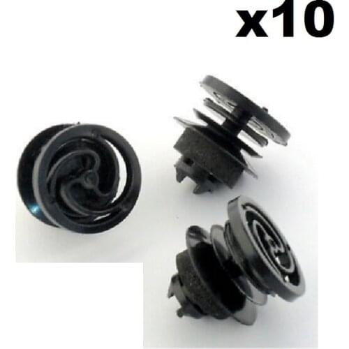 10x For Skoda Superb Interior Door Card and Trim Panel Mounting Clip / Fastener