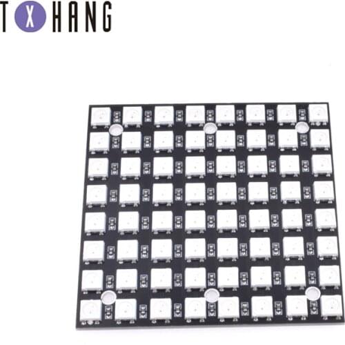 8x8 64 LED Matrix WS2812 LED 5050 RGB Full-Color Driver Board diy electronics