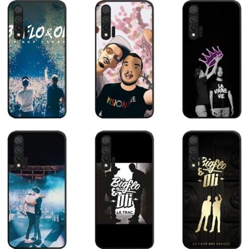 Bigflo & Oli Hip Hop Rapper Phone Case For Huawei Nova 6se 7 7pro 7se honor 7A 8A 7C 9C Play