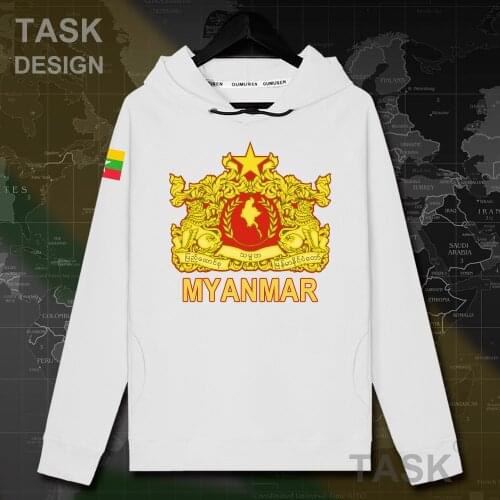 Myanmar Burmese Myanma MMR MM Burma mens hoodie pullovers hoodies top men sweatshirt thin streetwear clothes tracksuit Autumn 20