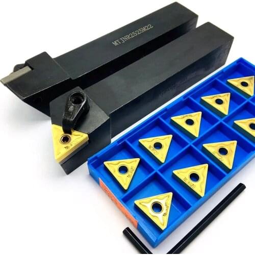MTJNR2525M22 external turning tool holder is used for high-quality TNMG220404, TNMG220408 carbide blade MTJNR turning tool