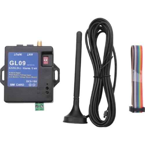 GL09 8 Channel Battery Operated App Control GSM Alarm Systems SMS Alert Security System 2019