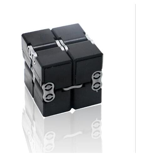 80x40x20mm Infinite Square Toy Luxury EDC Infinity Cube Mini Stress Relief Fi Anti Anxiety Kids Toys Funny Novelty Christmas