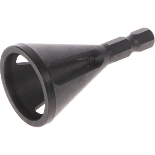 1Pc Deburring External Chamfer Tool Grinding Angle Trimming Burr Removal for Drill Bit