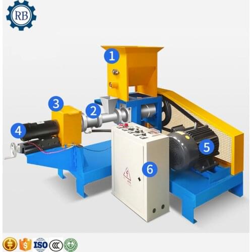 Manufacture Pet Dog Food Floating Fish Feed Making Machine dog food extruder production line,equipment for dog food Price