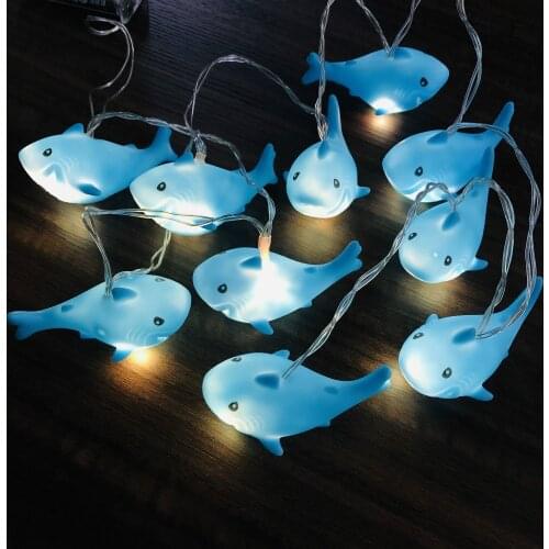 Cute Animal Ornaments String Lights Battery Operated 10 LED Decorative Night Lght for Party Yard Garden Kids Bedroom Living-room