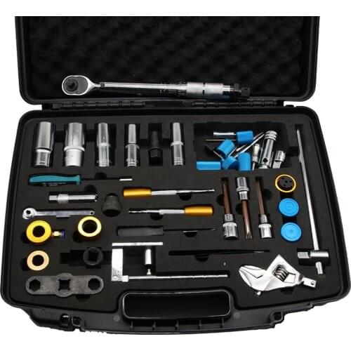 Genuine Universal Common Rail Stuck Injector removal tool 40 pcs full set diesel common rail injector removal tool OR7001
