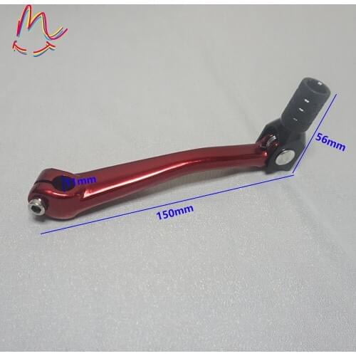 Motorcycle CNC Folding Aluminum Gear Shift Lever Gear Shift Lever Fit Motorcycle ATV Dirt Bike Pit Bikes Gear Lever