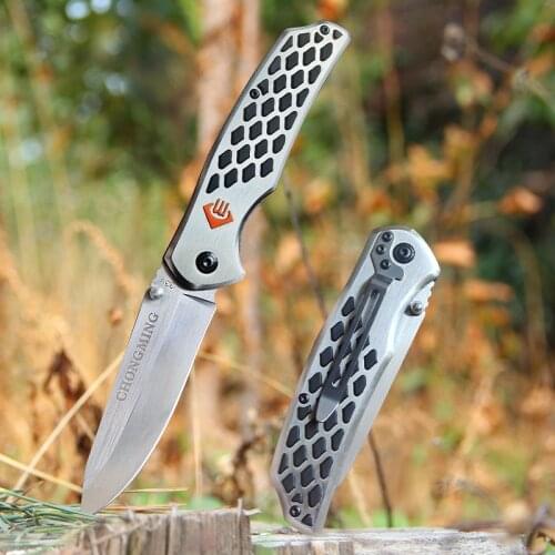 M High-Quality Folding Knife Mirror-Finished Blade Camping Steel Knifes Suitable For Carry-On Collection Family Life Tools Knife
