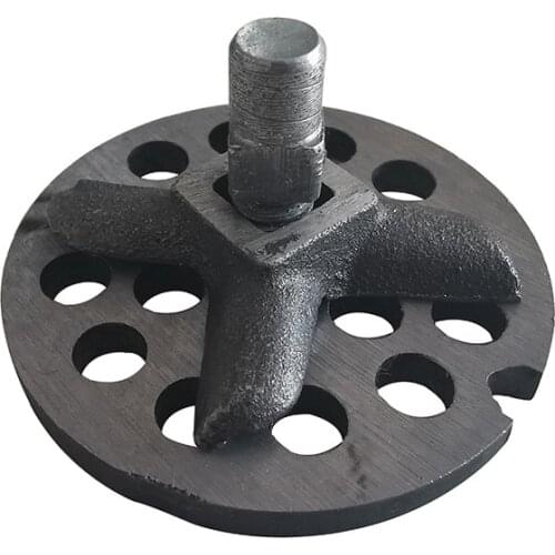 Pellet feed machine 53mm Disc Exit hole 6mm Stainless steel disc Screw post Blade Feed processing Meat grinder Accessories