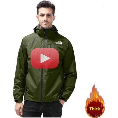 Winter Mens Outdoor Warm Waterproof Jacket Hiking Camping Men Windbreak Trekking Coat Ski Suit Mountaineering Wear Wholesale XL