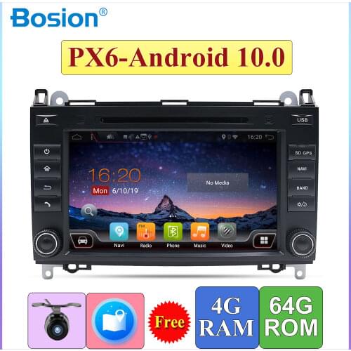 2 din Android 10.0 car dvd radio stereo gps For Mercedes Benz W639/Vito/Viano/W906 Sprinter/W169/W245 wifi camera SWC USB 4G+64G