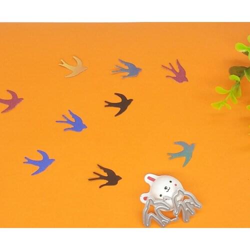 2 swallows metal cutting mold, scrapbook, photo frame, photo album decoration, DIY, handmade artwork