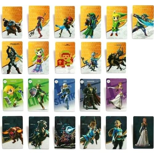 Mario Kart 8 Deluxe Breath for The Wild Zelda Games Card of Super Smash Bros Link Switch NFC Card Super Odyssey