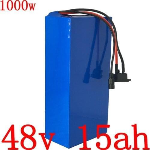 48V battery pack 48V 15AH electric bicycle battery 48V lithium battery for bafang 48V 500W 750W 1000W ebike motor free duty