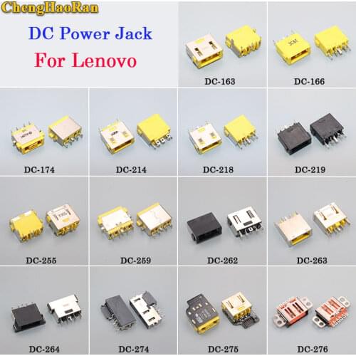 ChengHaoRan for Lenovo G400 G490 G700 E431 E440 E400 Yoga 900 E450 B40 E40 S3 pad Yoga 11 Carbon 11 11s DC Power jack connector