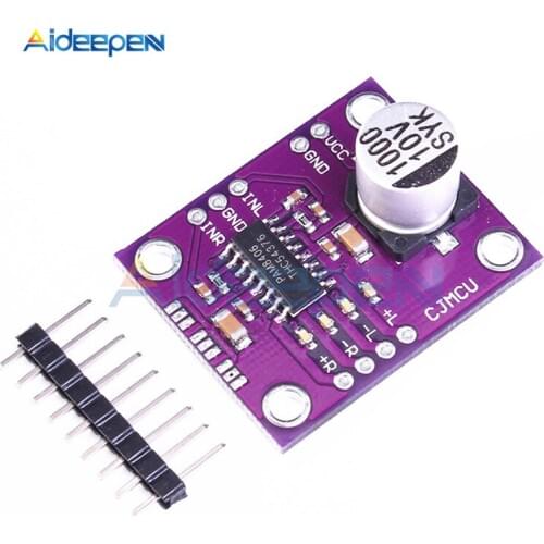 CJMCU-8406 PAM8406 No Interference Stereo Class D Audio Power Amplifier Module Development Board 3W/5W Output Low THD+N