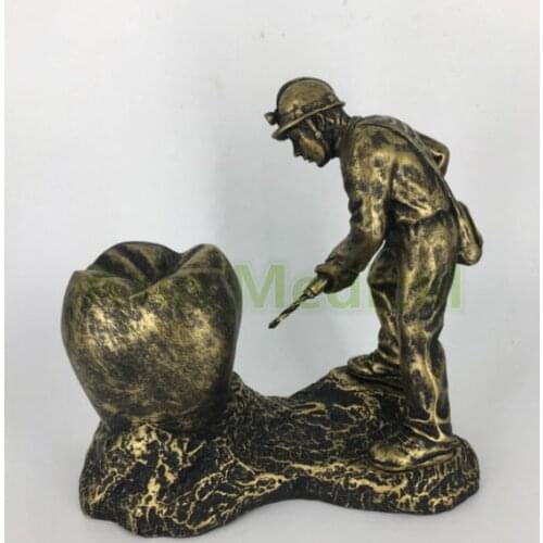 DEASIN New Teeth Handicraft Dentist Gift Resin Crafts Furnishing Articles Creative Gifts Dental Clinic Decoration Dental Artware