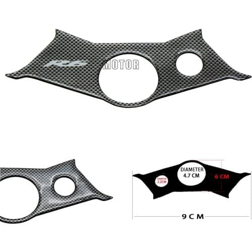 For Yamaha R 6 S R 6S R6 S R6S 2003 2004 2005 Motorcycle Fuel Gas Oil Tank Steering Bracket Cover Decal Sticker Motorbike