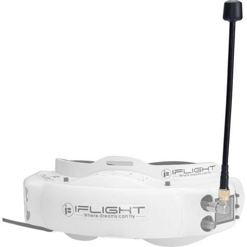 IFlight Albatross 5.8GHz 3Dbi 5000-6000MHz 150mm RHCP/LHCP RP-SMA/SMA FPV Antenna for Fatshark EV200D FPV Goggles FPV Quadcopter