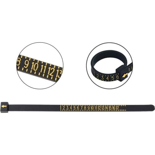 Measuring Finger Standard Ring Circle US/Hong Kong/Japan/Europe/UK Tape Ruler Jewelry Accessory Measure Gauge Tool