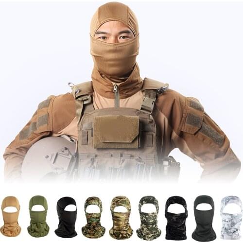Camouflage Balaclava Full Face Scarf Ski Cycling Full Face Cover Winter Neck Head Warmer Tactical Airsoft Cap Helmet Liner