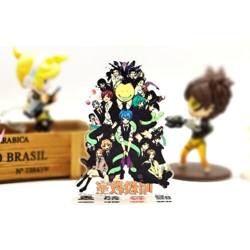 Assassination Classroom Ansatsu Kyoushitsu Koro sensei acrylic stand figure model double-side plate holder cake topper anime
